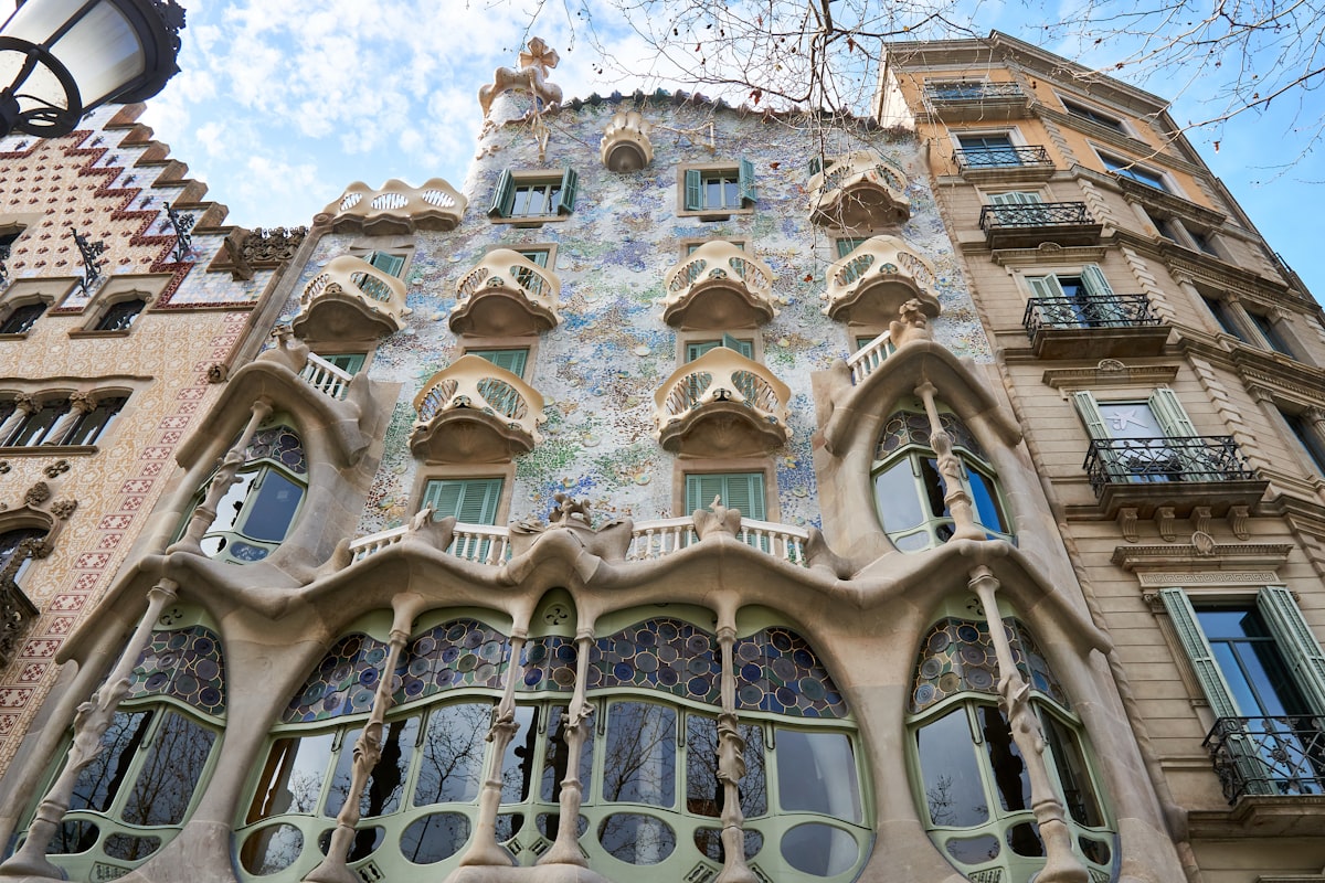 Casa Batlló façade and interior