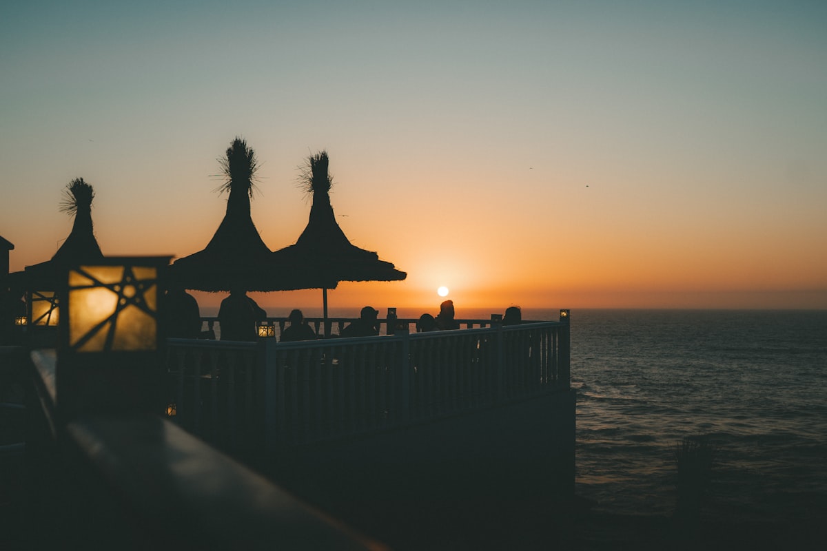 Beachfront dinner, Barceloneta
