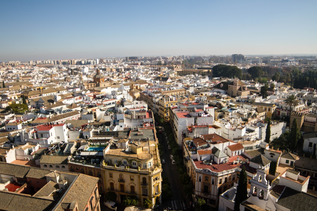 Guadalquivir river at sunrise